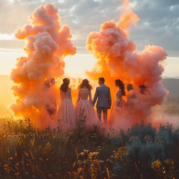 Fumigène gender reveal : révélez avec panache